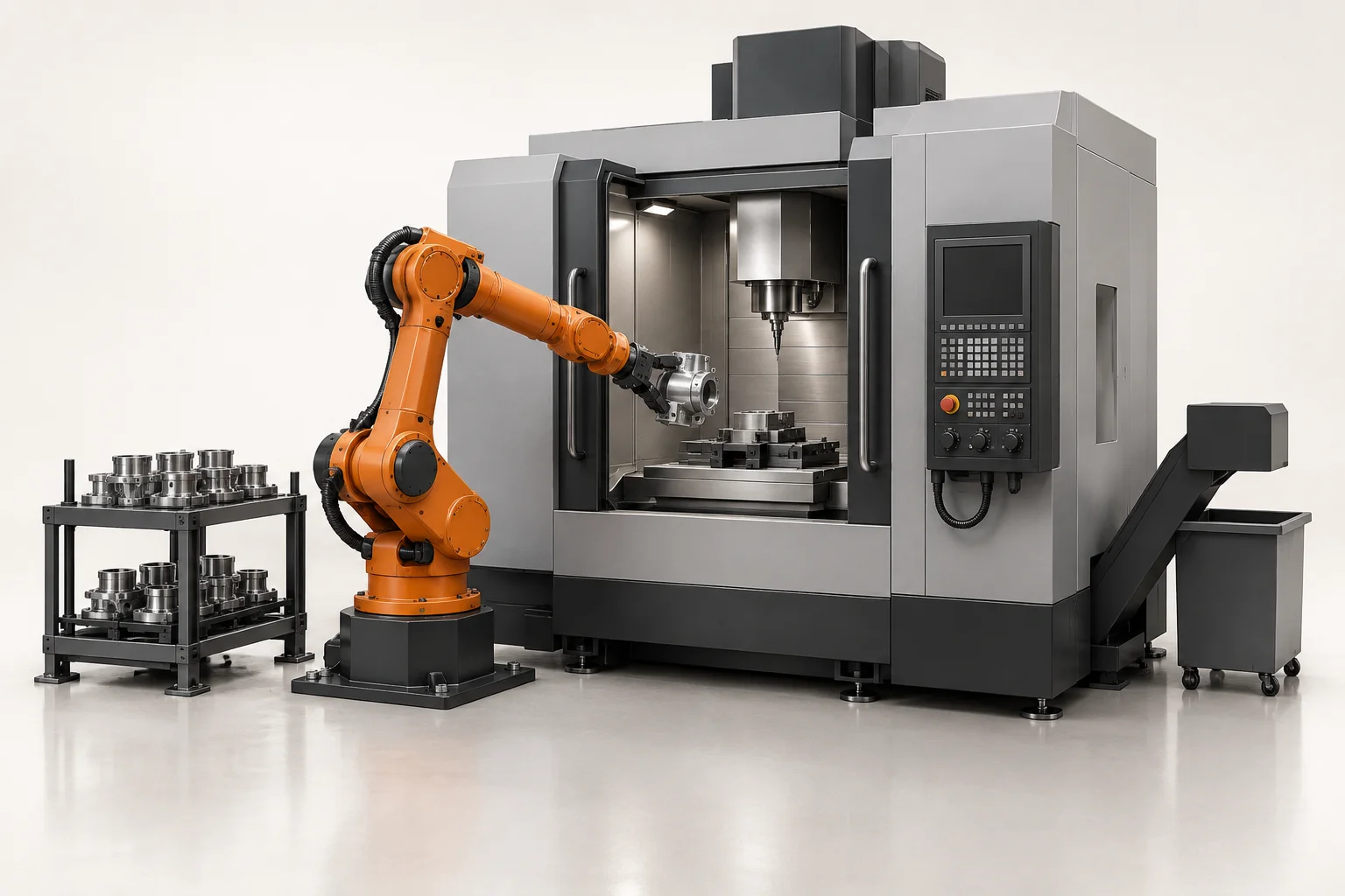 Machine-tending Cell — illustrative concept